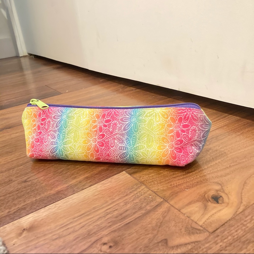Rainbow Pastel Pencil Pouch